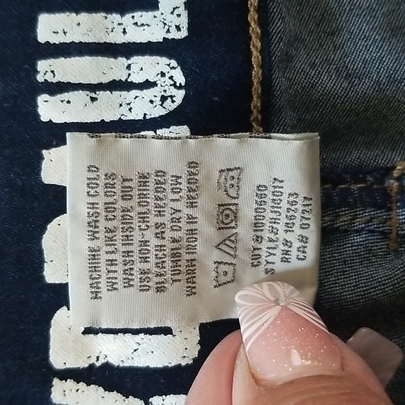 Hydraulic Women's Blue Jean Shorts Juniors 11/12 - Picture 6 of 9